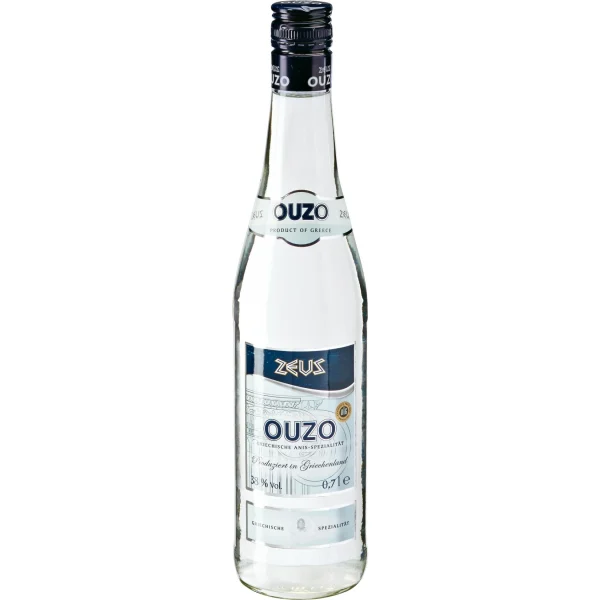 Zeus Ouzo 37,5 % Vol 0,7 Liter 1