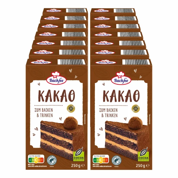Backfee Kakao 250 G, 14er Pack 1