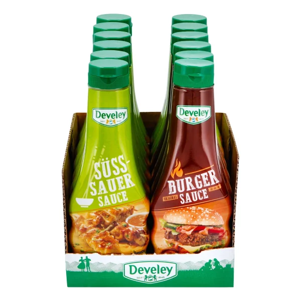 Develey Feinkostsaucen 250 Ml, Verschiedene Sorten, 12er Pack 1