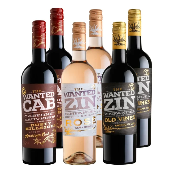 Weinpaket The Wanted 12,5-14,5 % Vol 6 X 0,75 Liter 1