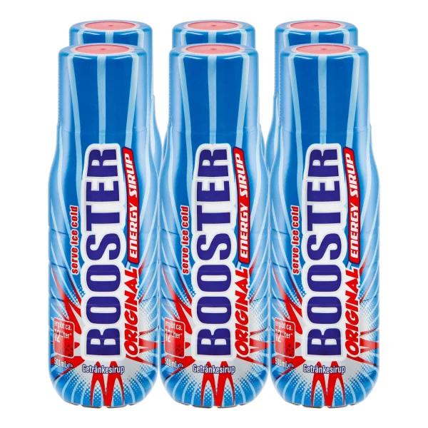 Booster Original Energy Drink Sirup 0,5 Liter, 6er Pack 1