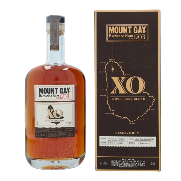Sonstige Mount Gay XO Triple Cask Blend Rum 43,0 % Vol 0,7 Liter 1